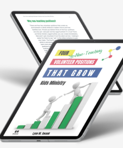 Four Non-Teaching Volunteer Positions that Grow Kid's Ministry Digital Download